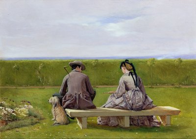 La panchina vicino al mare da Eyre Crowe